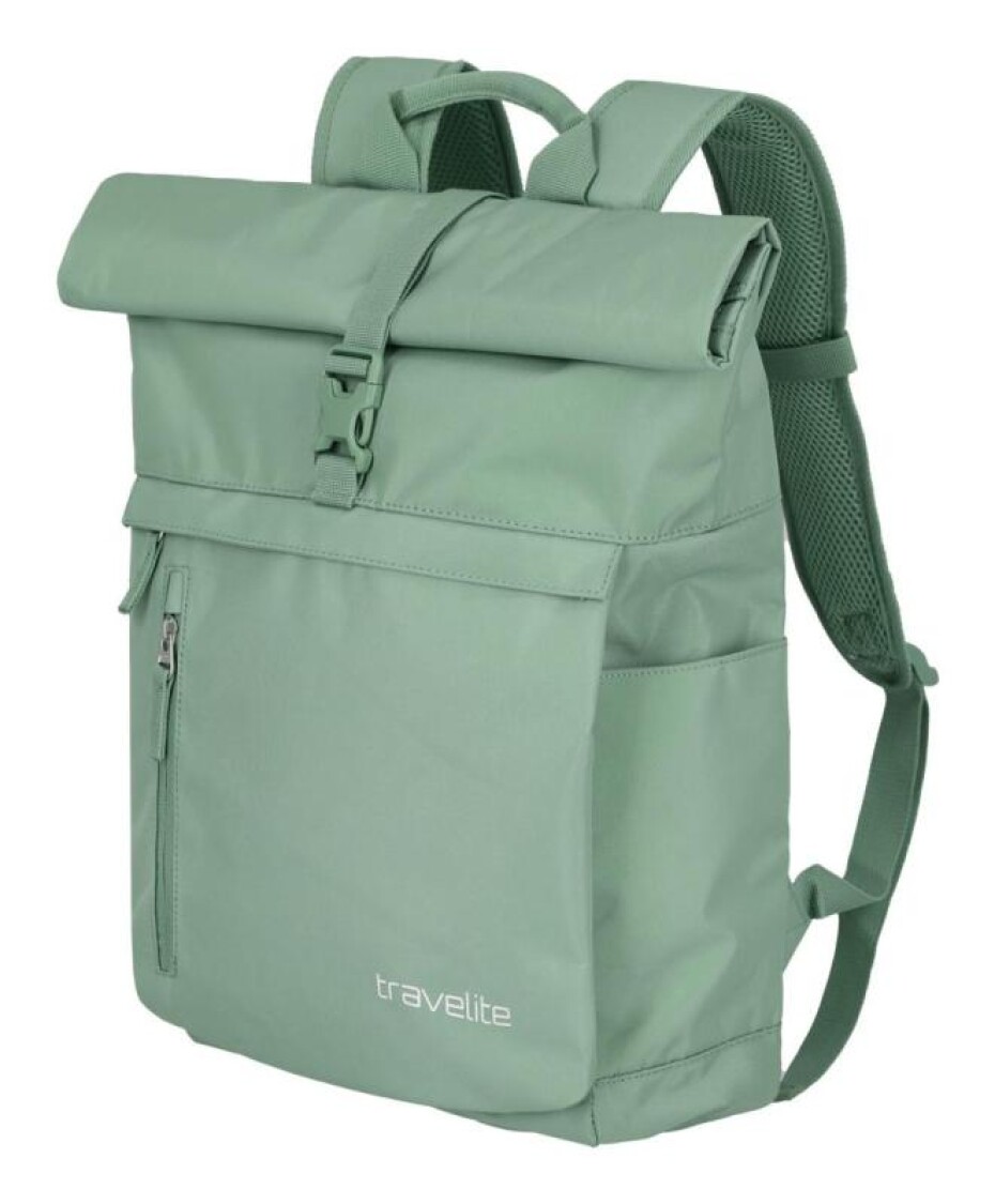 Travelite Basics Roll-up Backpack Light green batoh - main (0)