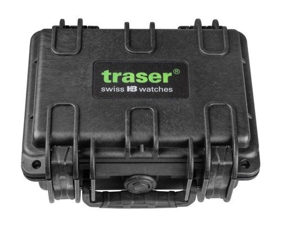 Traser P67 Diver Black Set ocel a pryž - main (16)