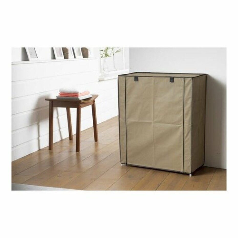 Compactor Textilní botník Compactor Oxford - 4 patra, 59 x 29 x 70 cm béžový - main (3)