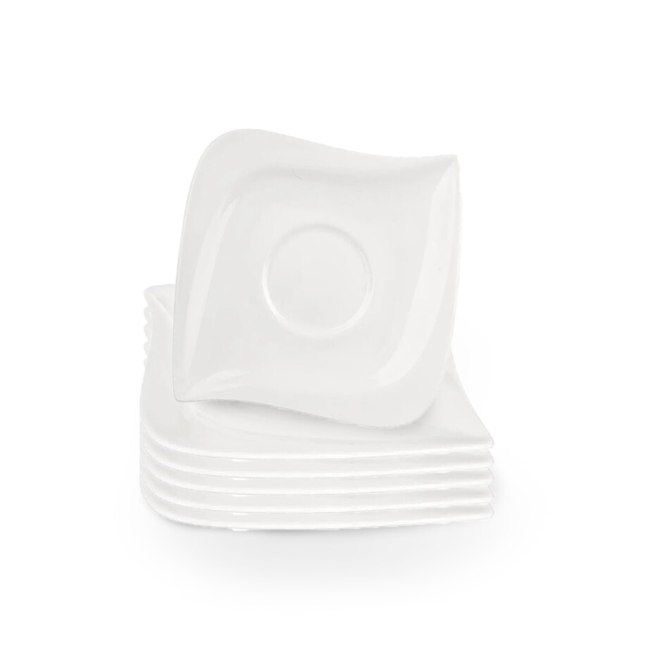 Orion Sada porcelánových podšálků Mona Musica, 12 x 12 cm, 6 ks - main (0)
