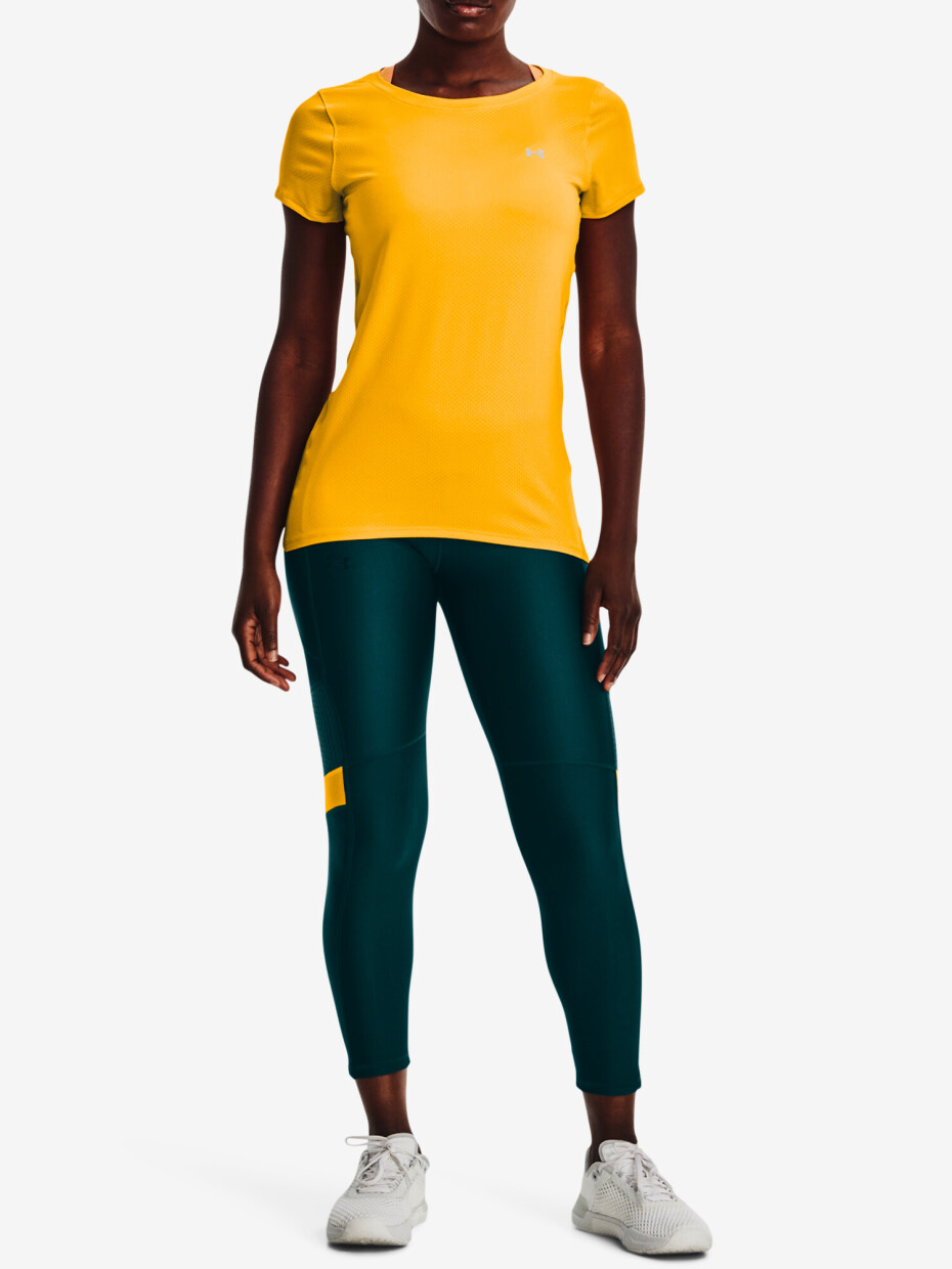 Dámské tričko Under Armour  HG Armour SS-YLW S - main (1)