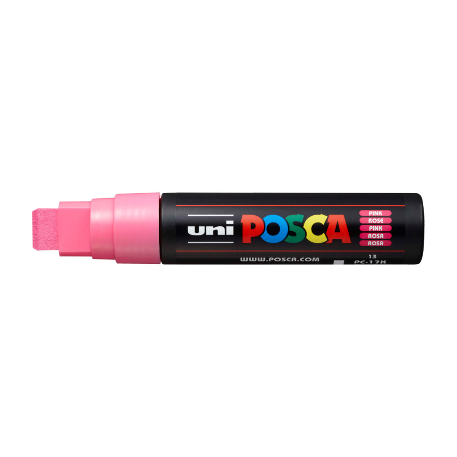 Posca popisovač PC-17K, 15 mm, růžová (13) - main (0)