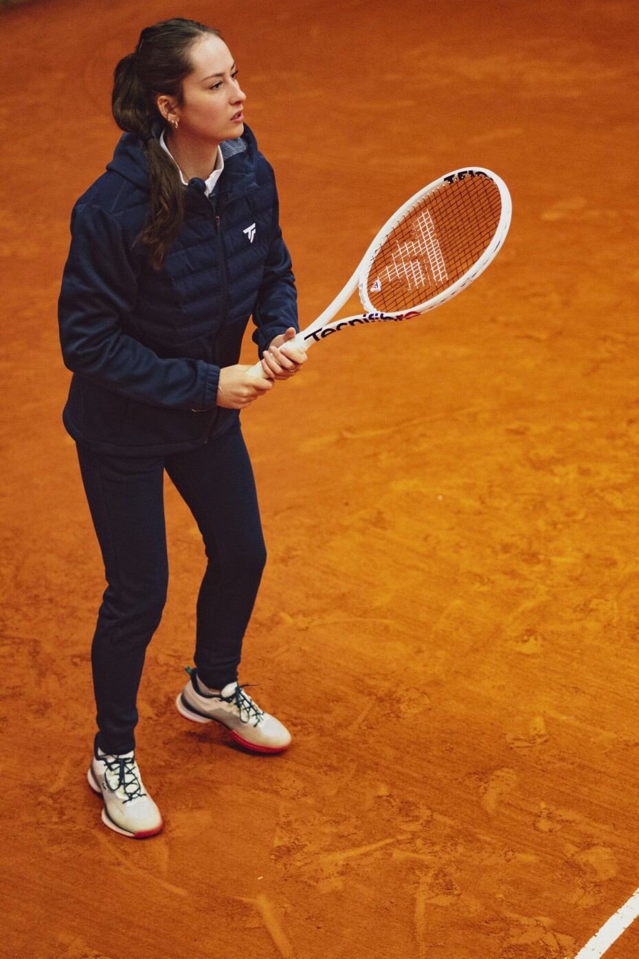 Pánská bunda Tecnifibre  Pro Bomber Full Zip Jacket Navy M - main (4)