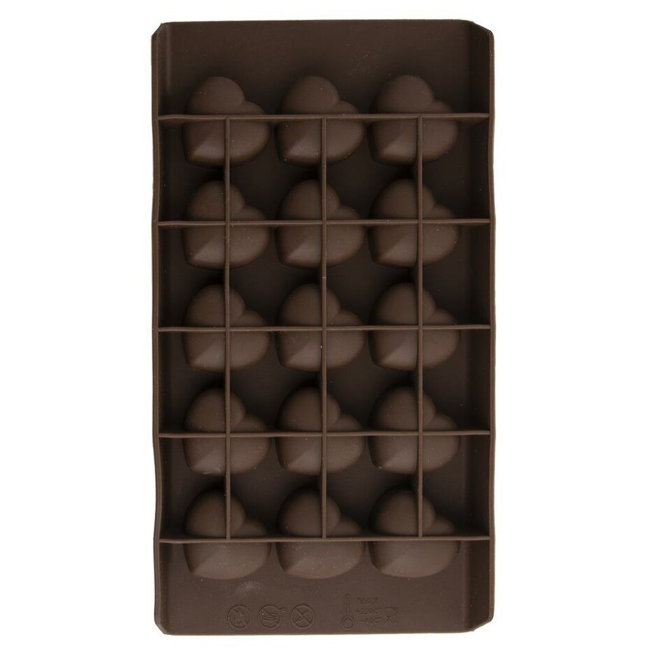 Orion Silikonová forma SRDCE, 22 x 11,5 x 2 cm - main (1)