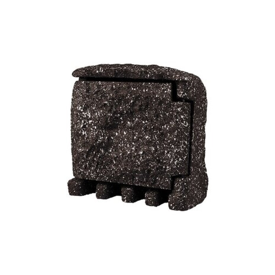 Panlux PN42000002 Zahradní rozbočka Stone 4Z 4 zásuvky, hnědá - main (0)