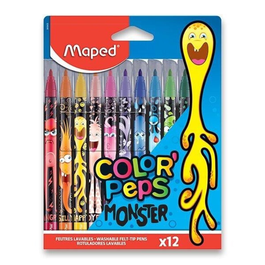 Maped Fixy Color´ Peps Monster 12 ks - main (0)