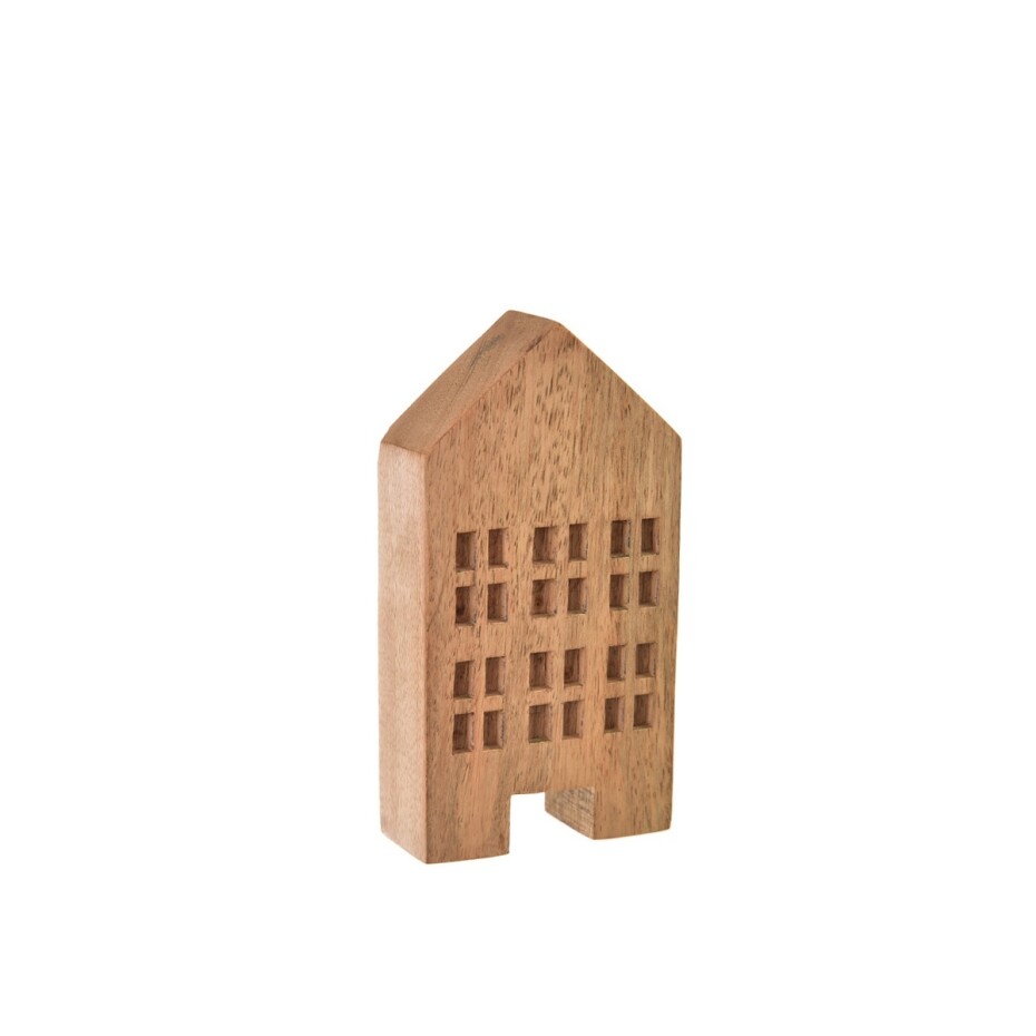 InDecor Domeček z mangového dřeva, 8 x 4 x 15 cm - main (0)