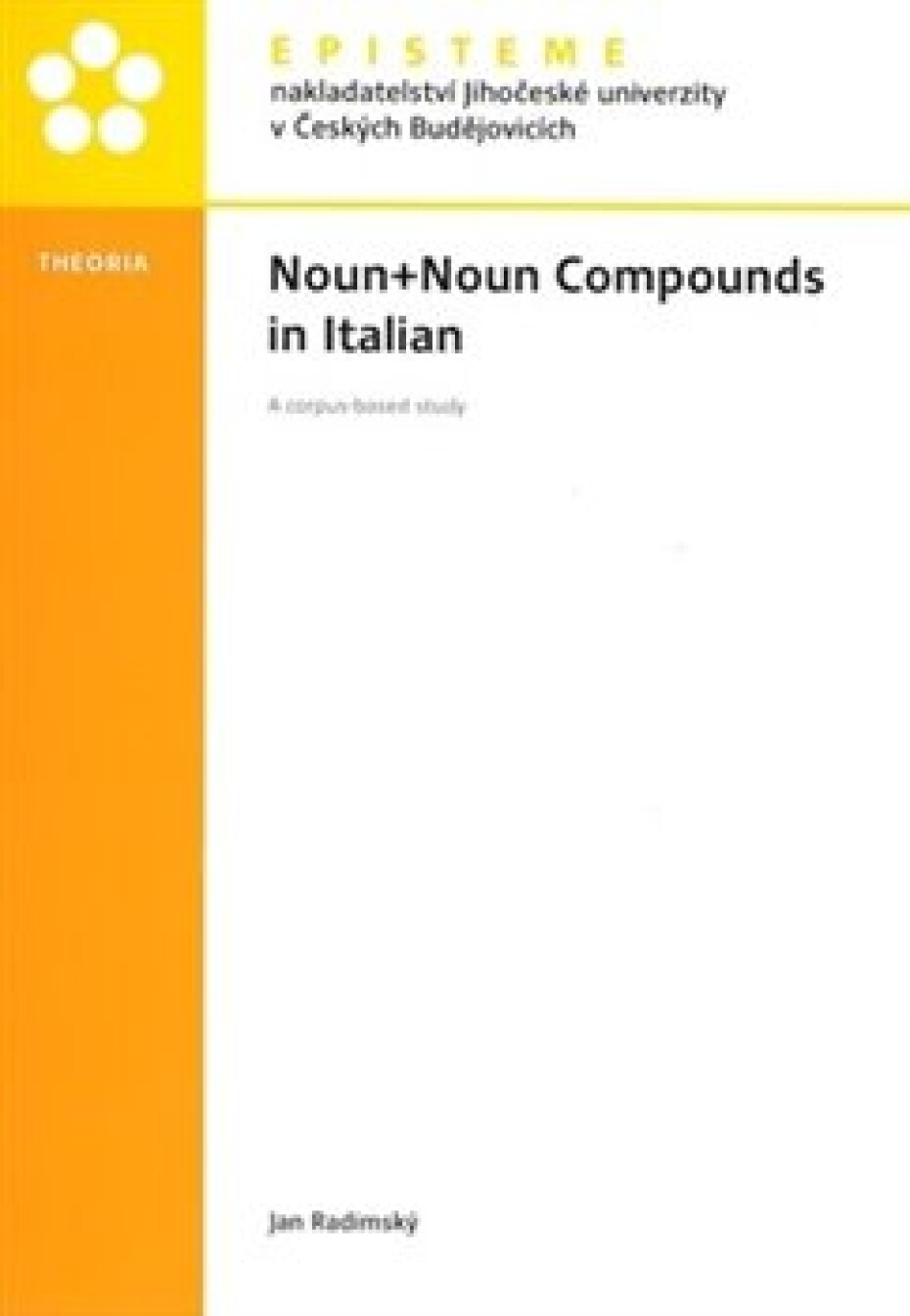 Noun+Noun Compounds in Italian - Jan Radimský - main (0)