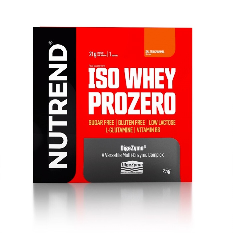 Nutrend ISO Whey Prozero 25 g slaný karamel - main (3)