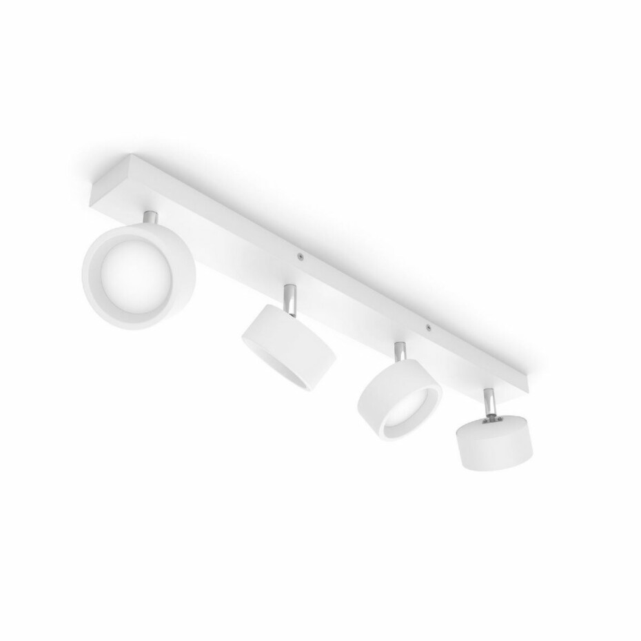 Philips 8720169174801 bodové LED svítidlo Bracia, bílá, 4x 5,5 W 4x550lm 2700K IP20 - main (0)