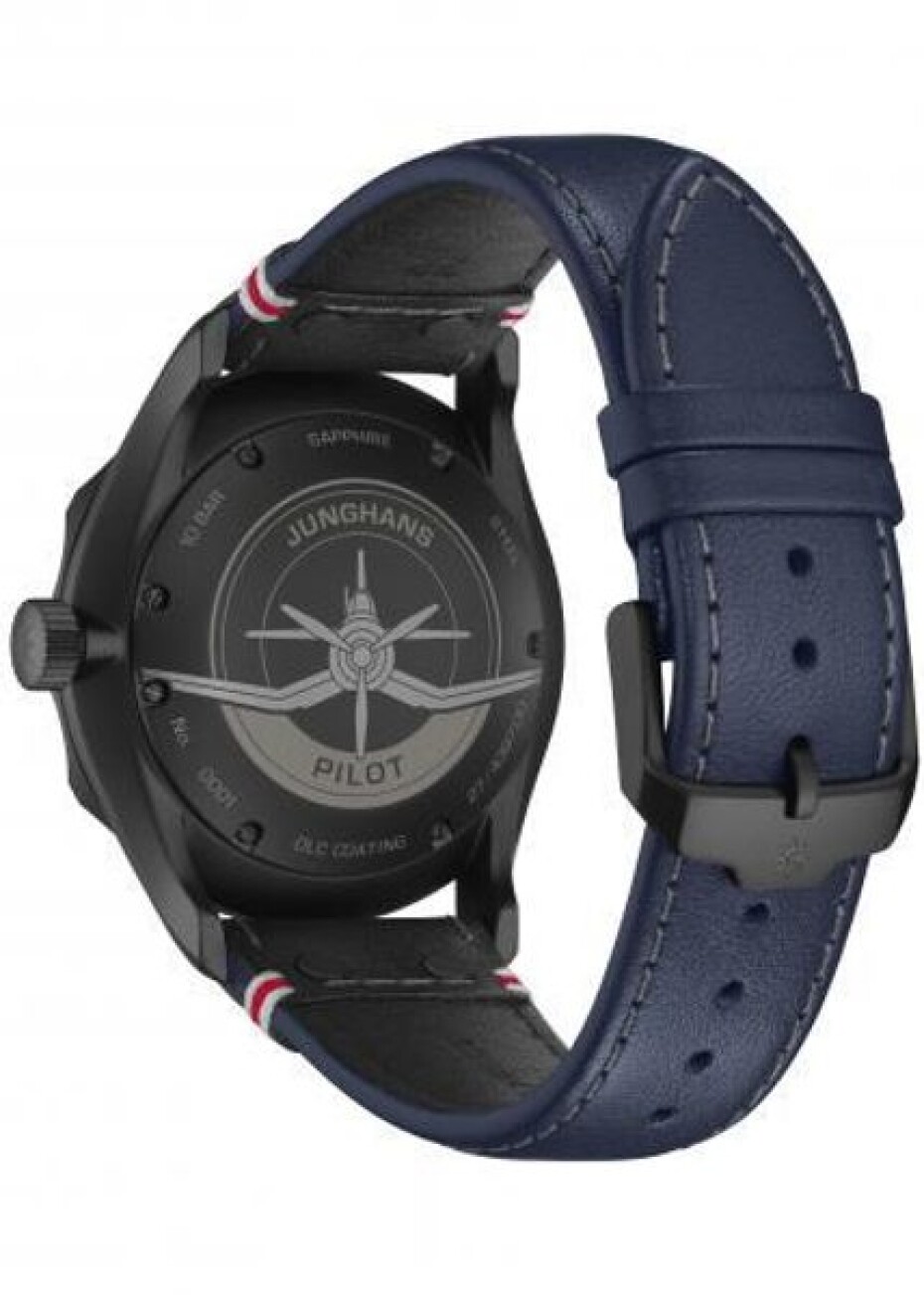 Junghans Meister Pilot Chronoscope Navy Blue Limited Edition 27/3396.00 - main (2)