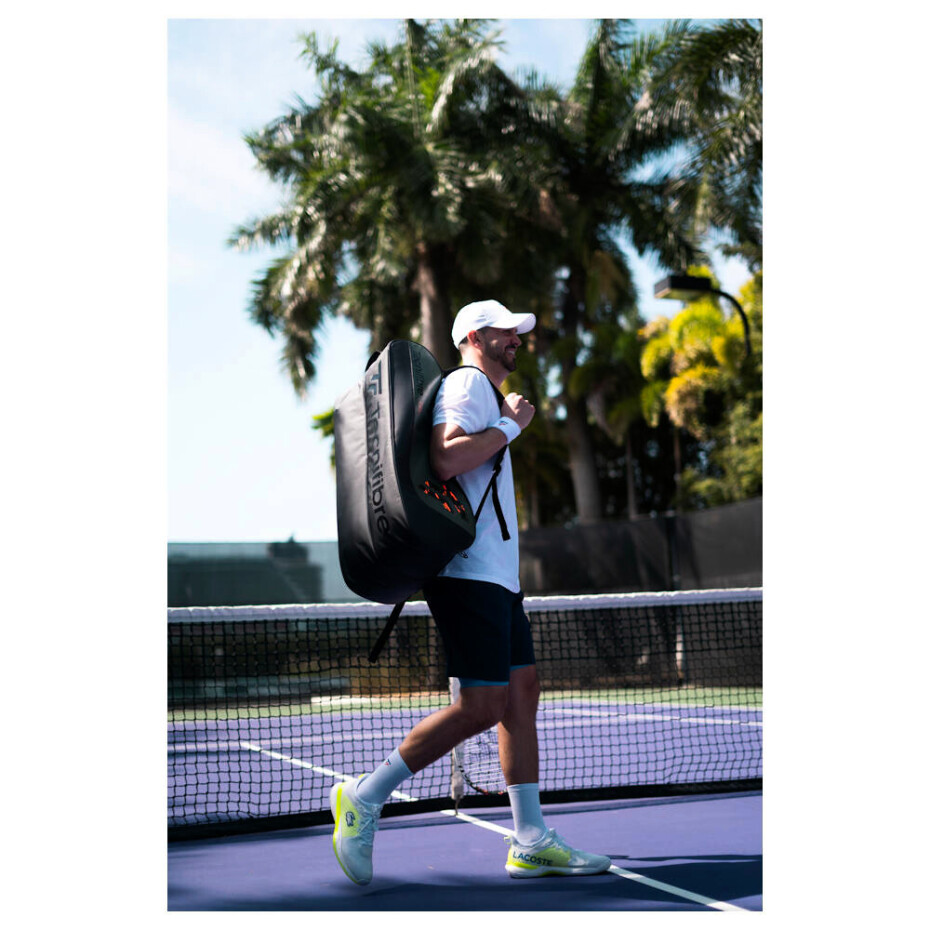 Taška na rakety Tecnifibre  Tour Endurance 12R Khaki 2024 - main (4)