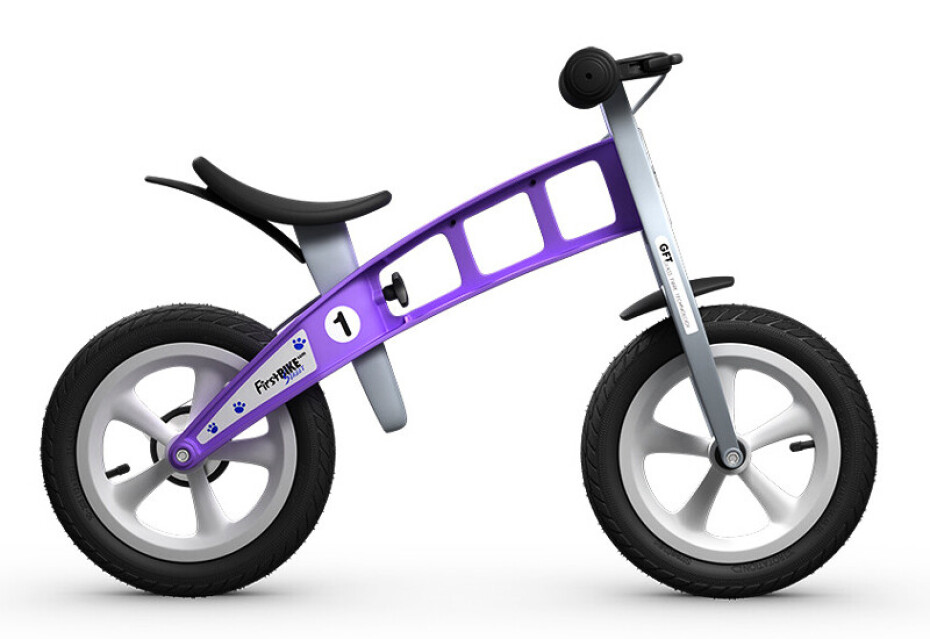 Dětské odrážedlo FirstBike  Street Violet - main (1)