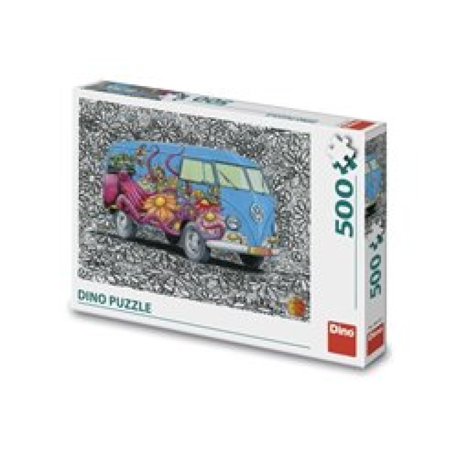 Hippies VW - 500 puzzle - main (0)