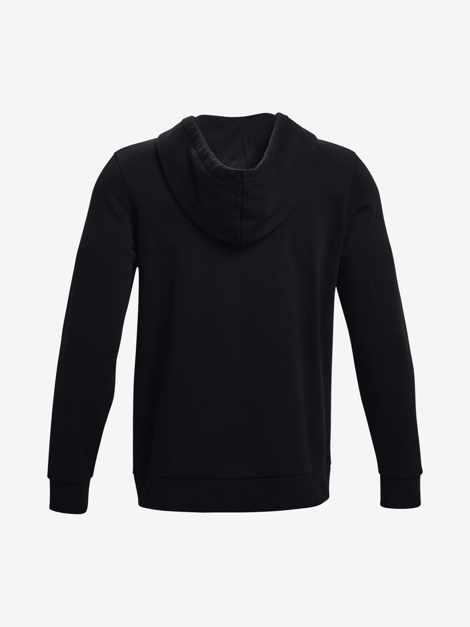 Pánská mikina Under Armour  Essential Fleece FZ Hood-BLK XL - main (3)