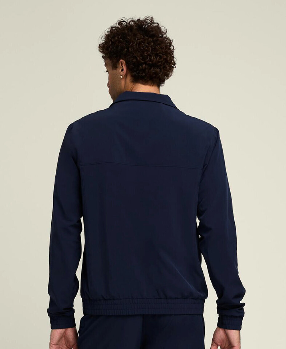 Pánská bunda Wilson  M Team Woven Jacket Colorblock Classic Navy M - main (2)