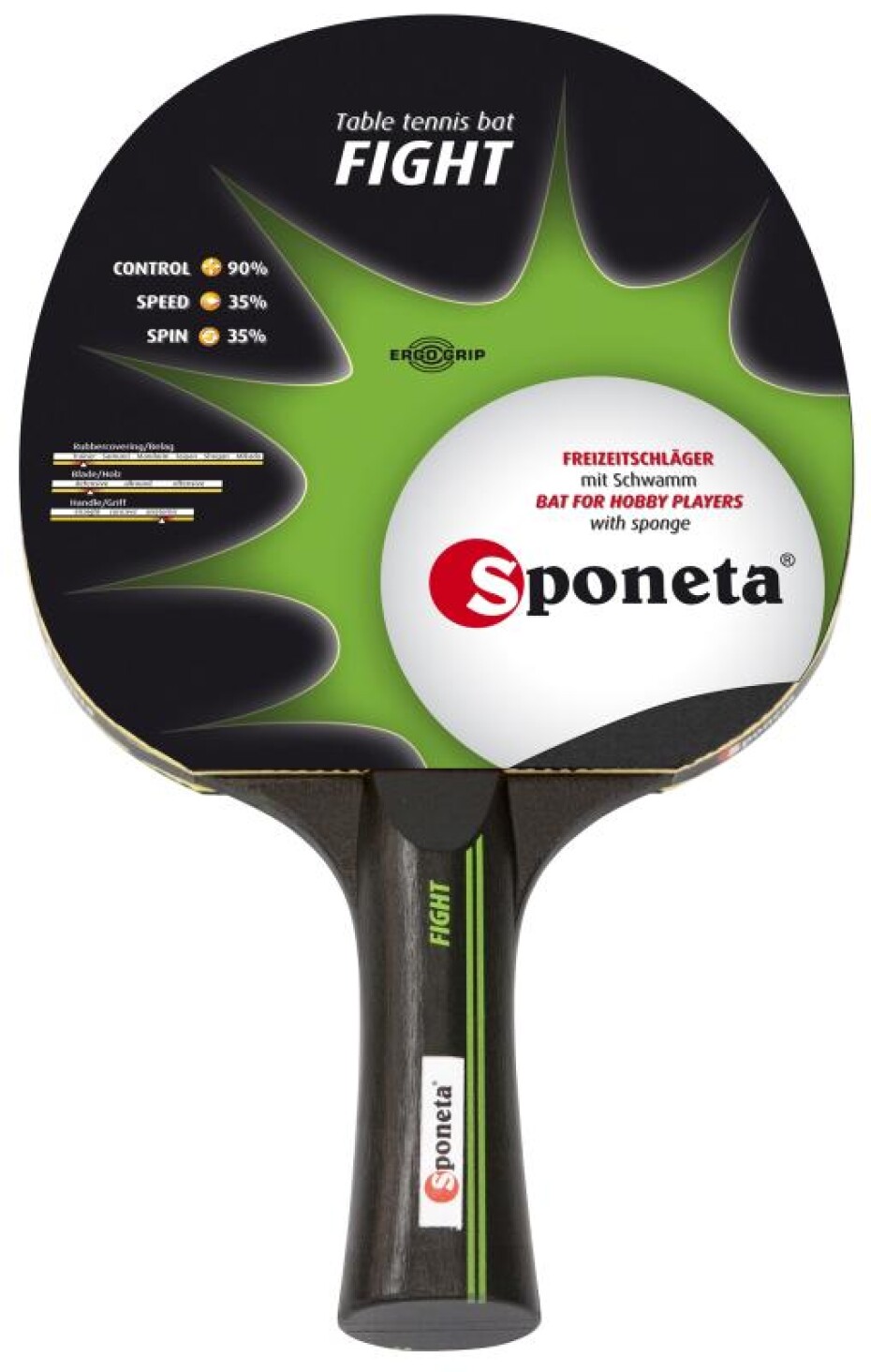 Sponeta G1715K Pingpongová pálka Fight - main (0)