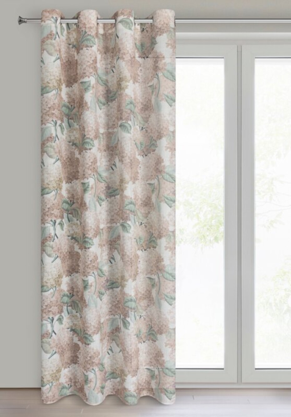 ArtFir Závěs DEMI K | přírodní květiny 140 x 250 cm - main (1)