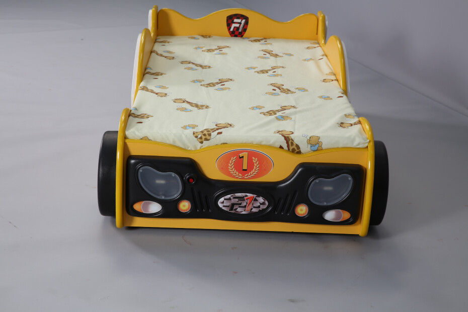 Artplast Dětská postel formulka MONZA | mini 90 x 190 cm Barva: Žlutá - main (11)
