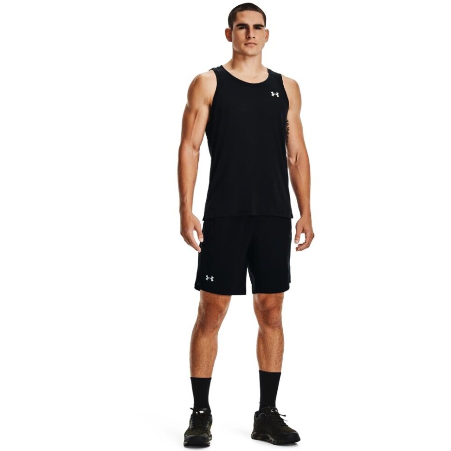 Pánské tílko Under Armour  Streaker Singlet Black S - main (3)