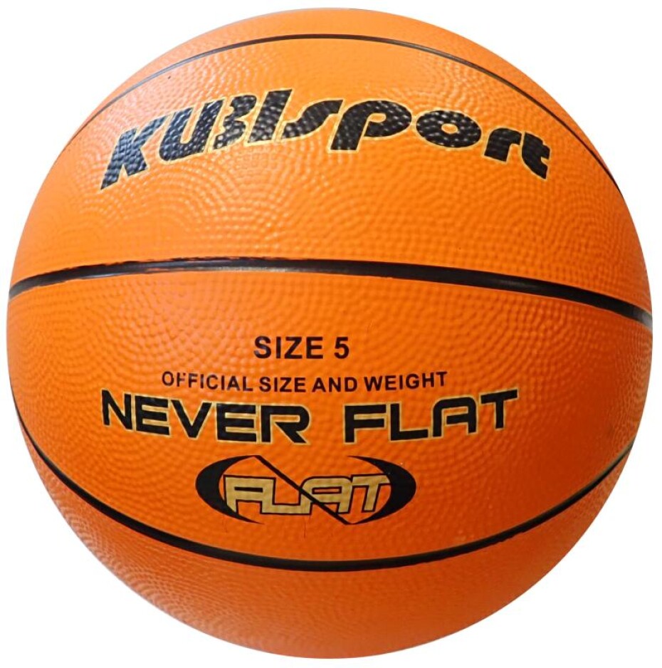 Kubisport Basketbalový míč oranžový velikost 5 G2103K - main (0)
