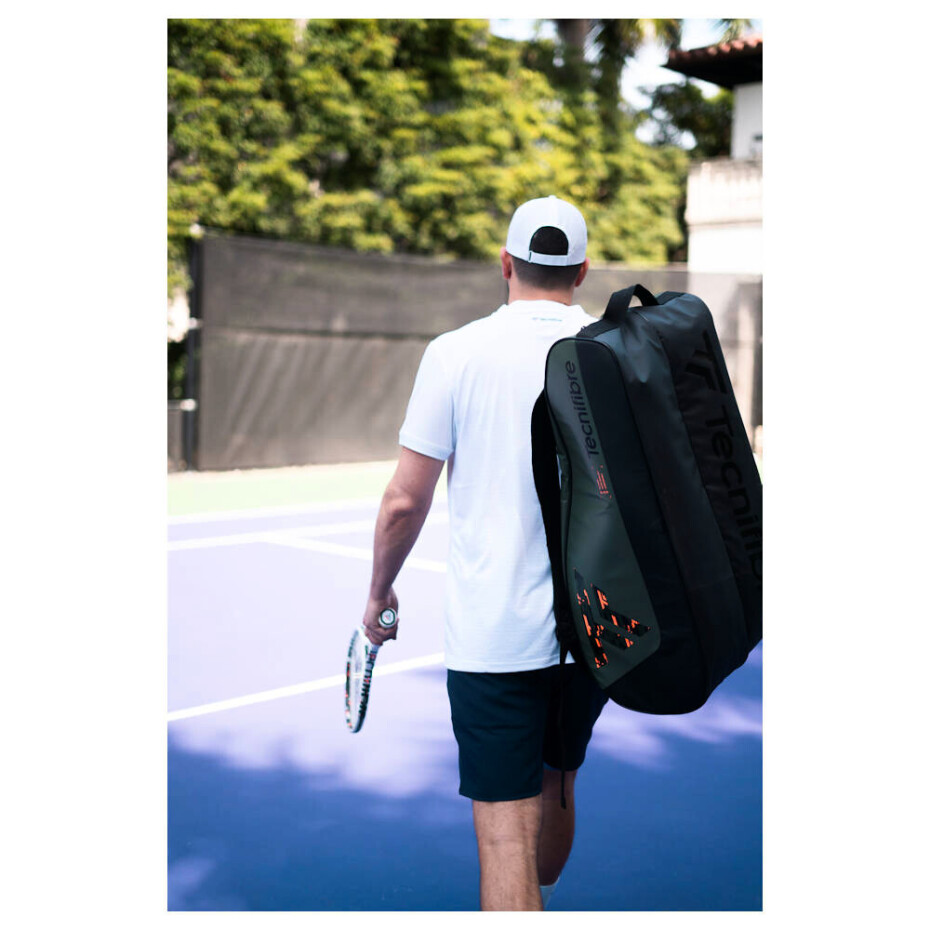 Taška na rakety Tecnifibre  Tour Endurance 12R Khaki 2024 - main (3)