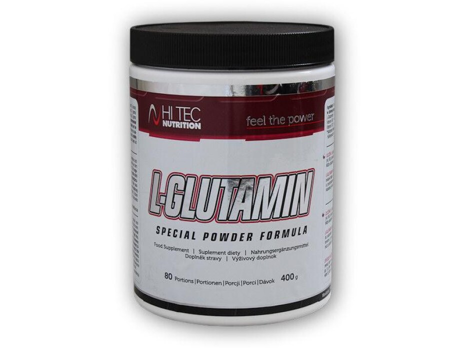 Hi Tec Nutrition L-Glutamin 400g - main (0)