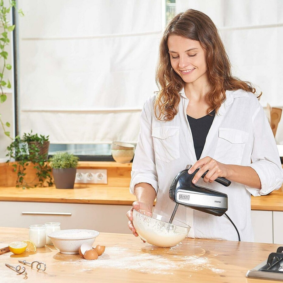 Black+Decker BXMX500E Ruční mixér, černá - main (5)