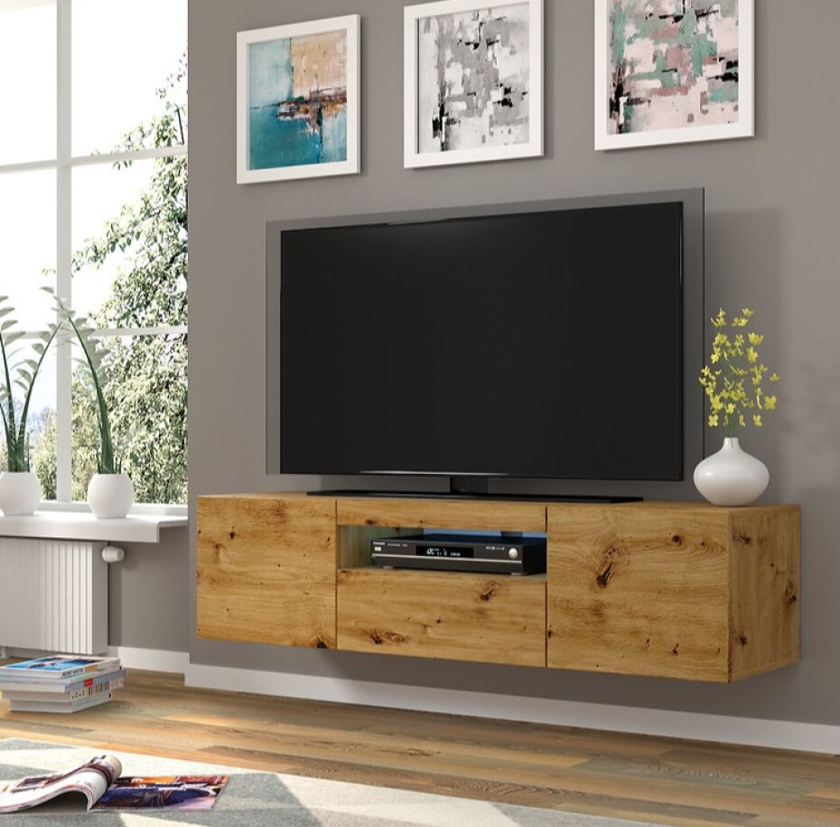 ARTBm TV stolek AURA 150 | dub artisan - main (4)