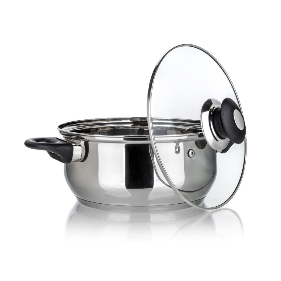 Nerezový hrnec s poklicí Super Value, 18 cm, 1,7 l, pr. 18 cm - main (2)