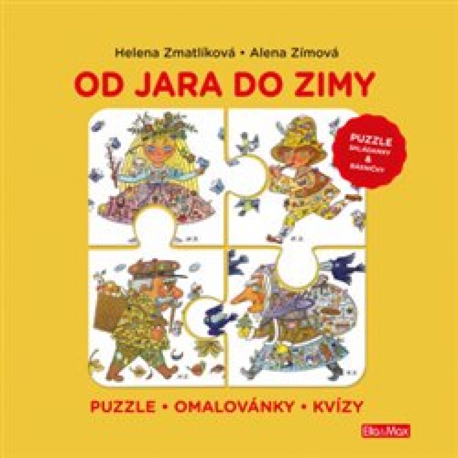 Od jara do zimy - Puzzle, omalovánky, kvízy - Helena Zmatlíková, Alena Zímová - main (0)