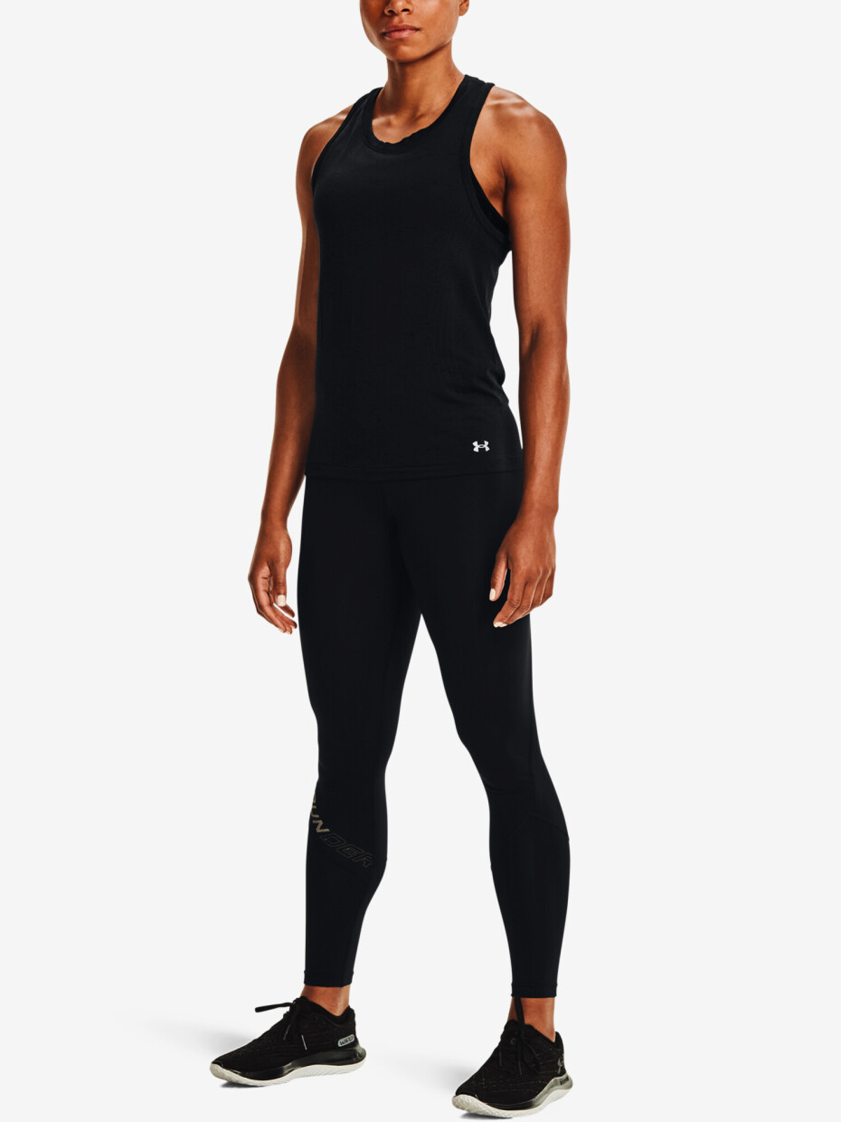 Under Armour Tílko UA Seamless Run Tank černá - main (1)