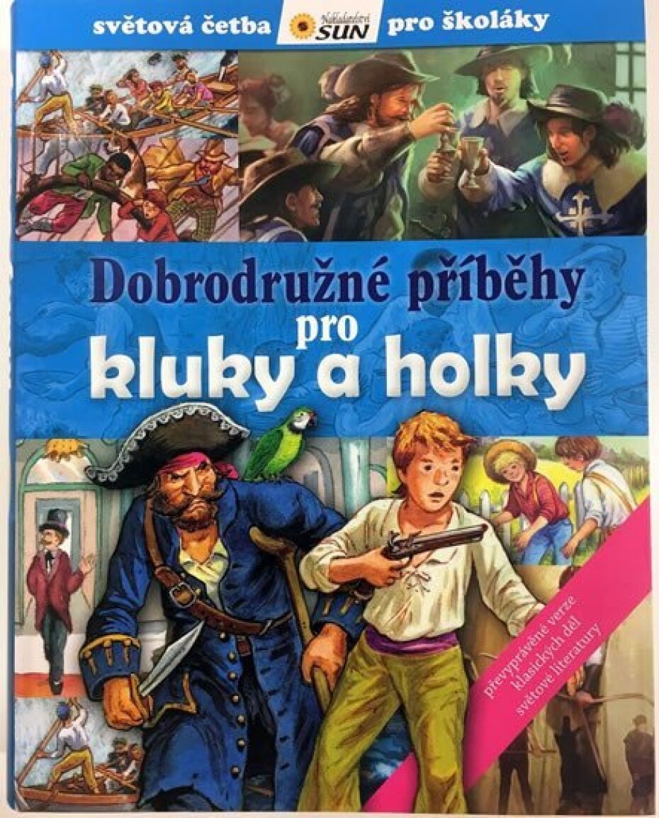 Dobrodružné příběhy pro kluky a holky - Kolektiv - main (0)
