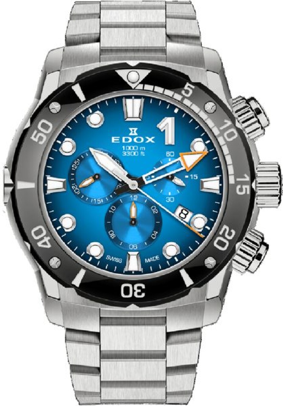 EDOX CO-1 Quartz Chronograph 10242-TINM-BUIDN - main (0)
