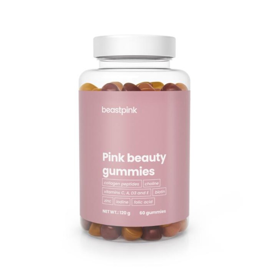 BeastPink Pink Beauty Gummies 60 kaps. - main (0)
