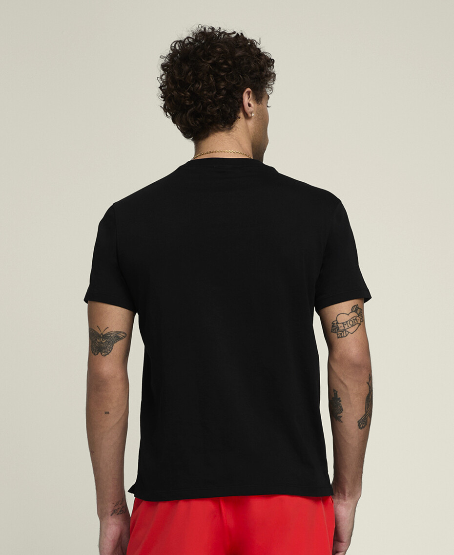 Pánské tričko Wilson  M Team Graphic Tee Black XXL - main (1)
