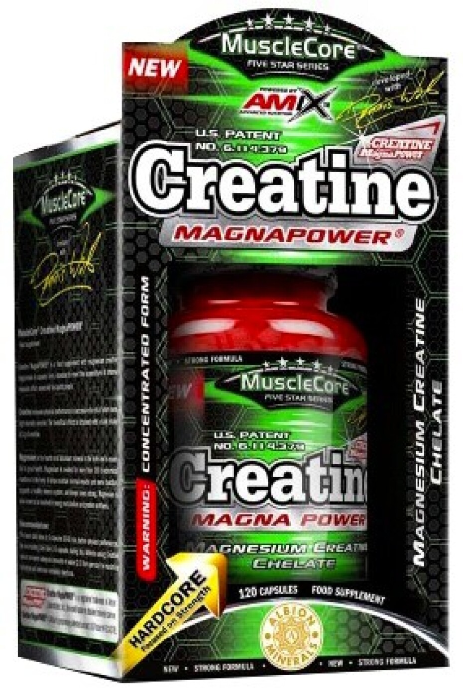Amix Nutrition MuscleCore Creatine MagnaPower 120 kapslí - main (0)