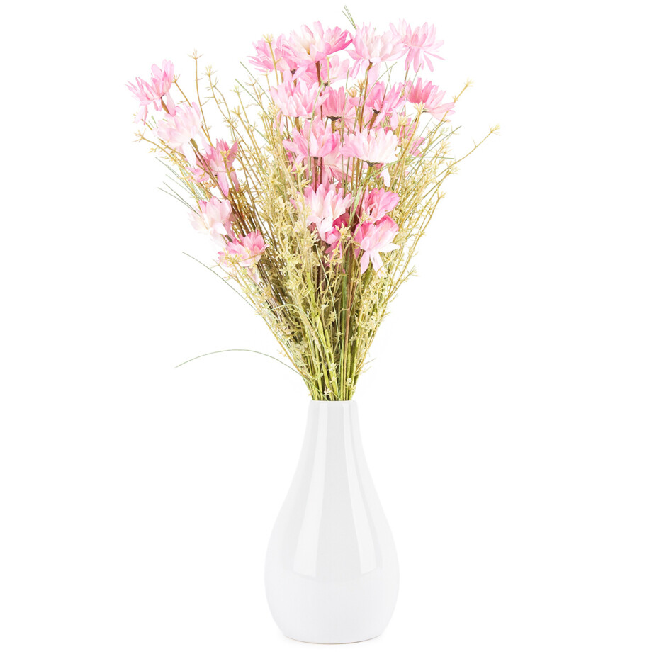 Umělé luční květy 50 cm, růžová - main (1)