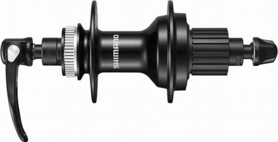 Shimano náboj disc Deore FH-MT500 32d Center lock, osa 135mm, 12 rychlostí zadní černý, v krabičce - main (0)