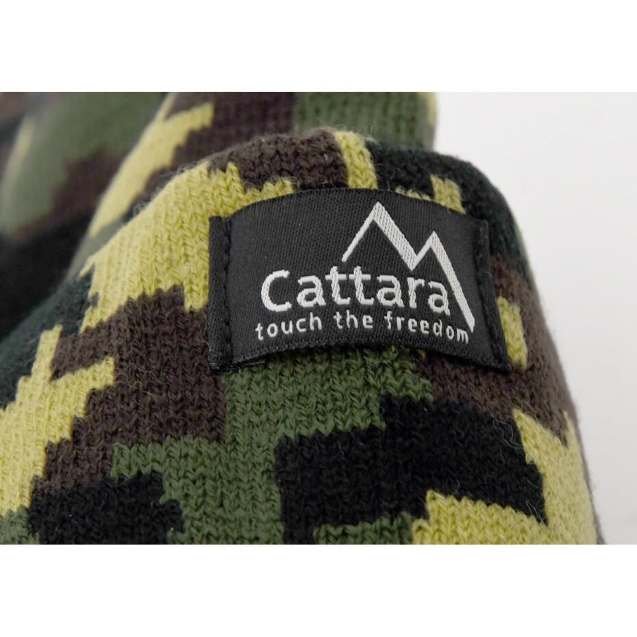 Cattara Čepice s LED svítilnou Army, zelená - main (5)