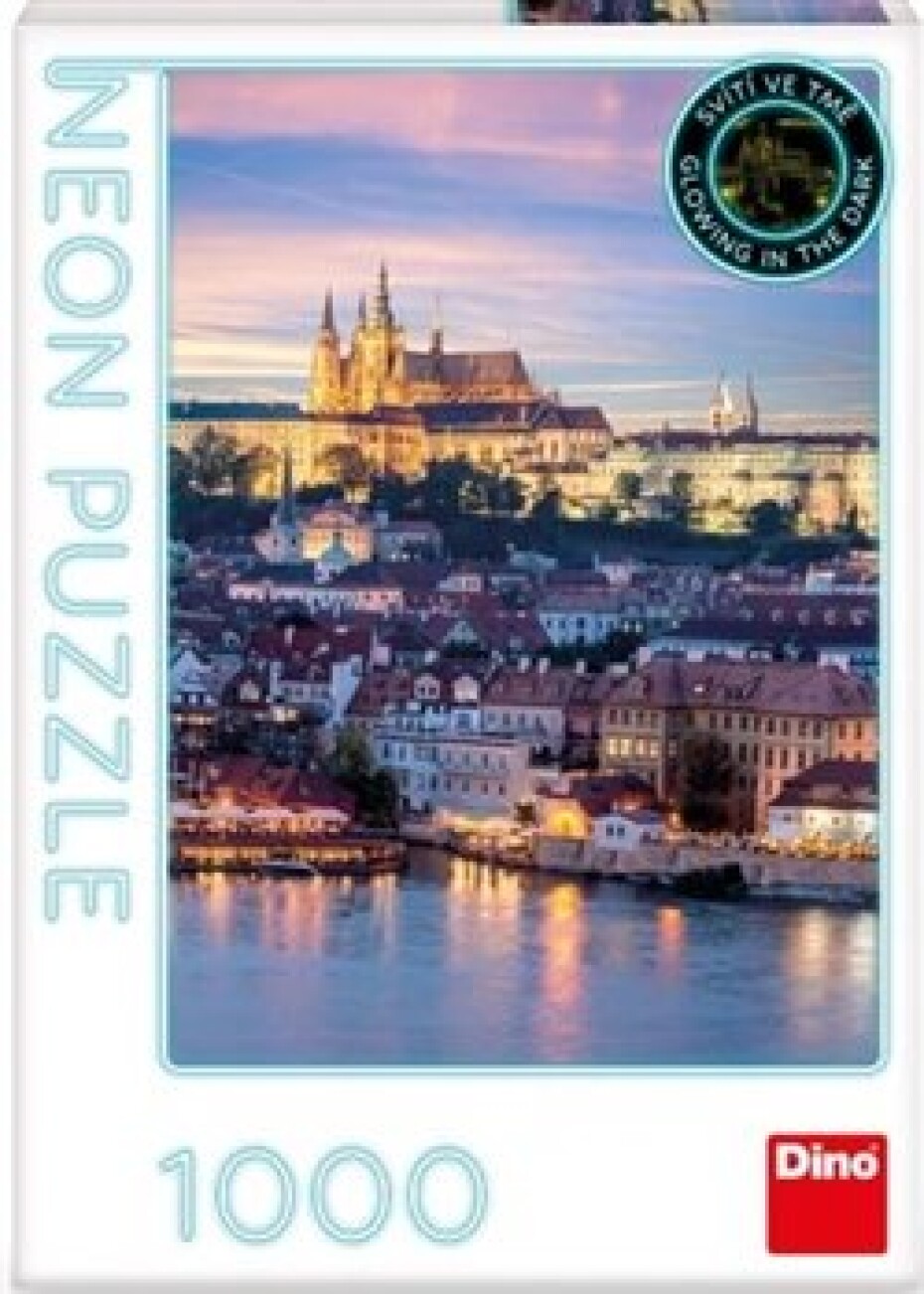 Neonové puzzle Hradčany - 1000 dílků - main (0)