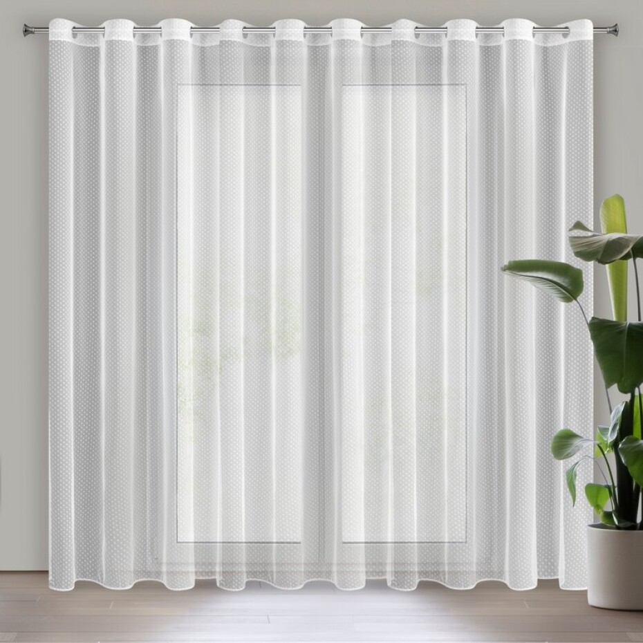 ArtFir Záclona JULITA K | bílá 350 x 250 cm - main (0)