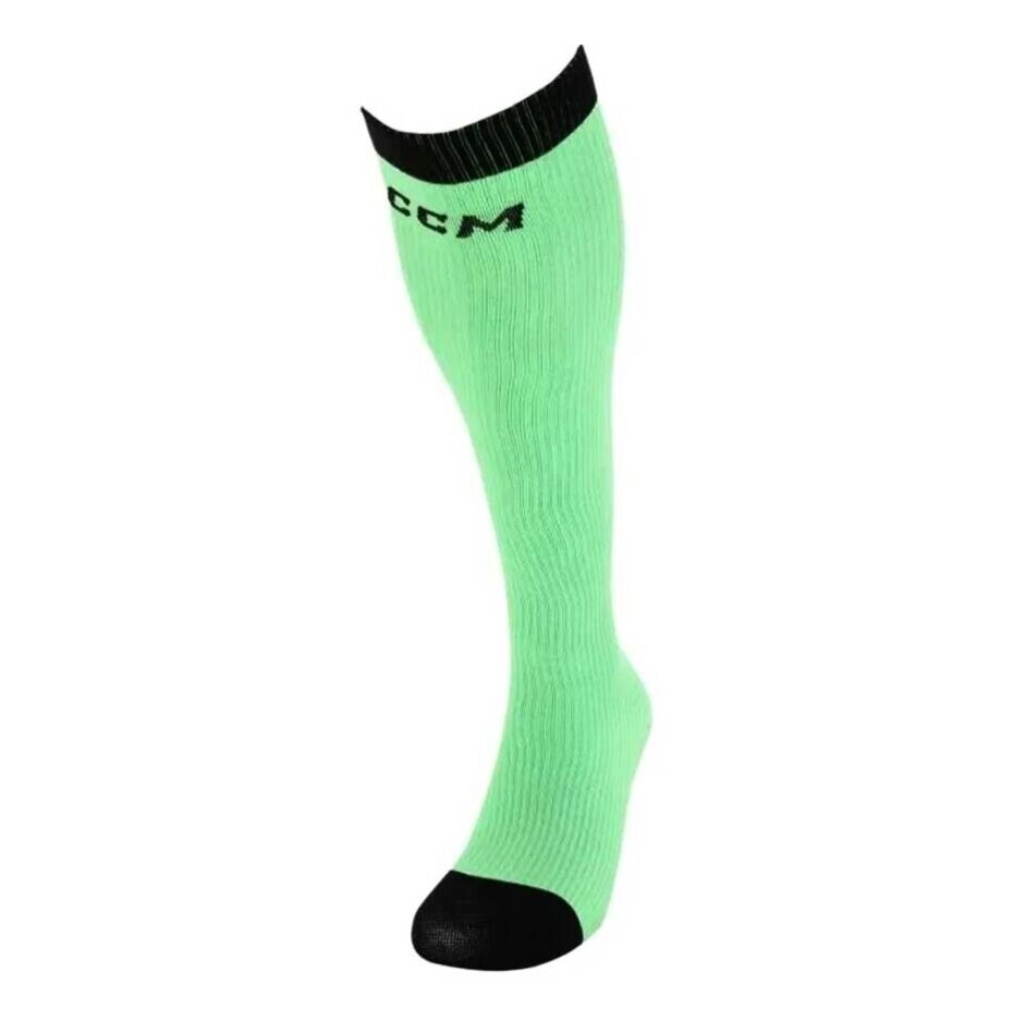 Podkolenky CCM  Sock Liner Lime Senior - main (0)
