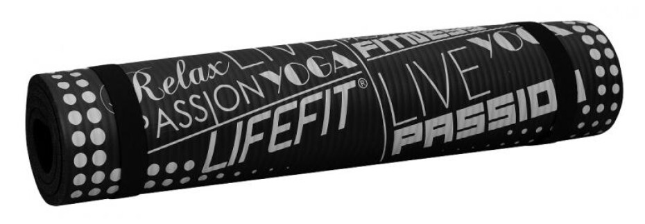 Lifefit Podložka YOGA MAT EXKLUZIV , 100x60x1cm, černá - main (0)
