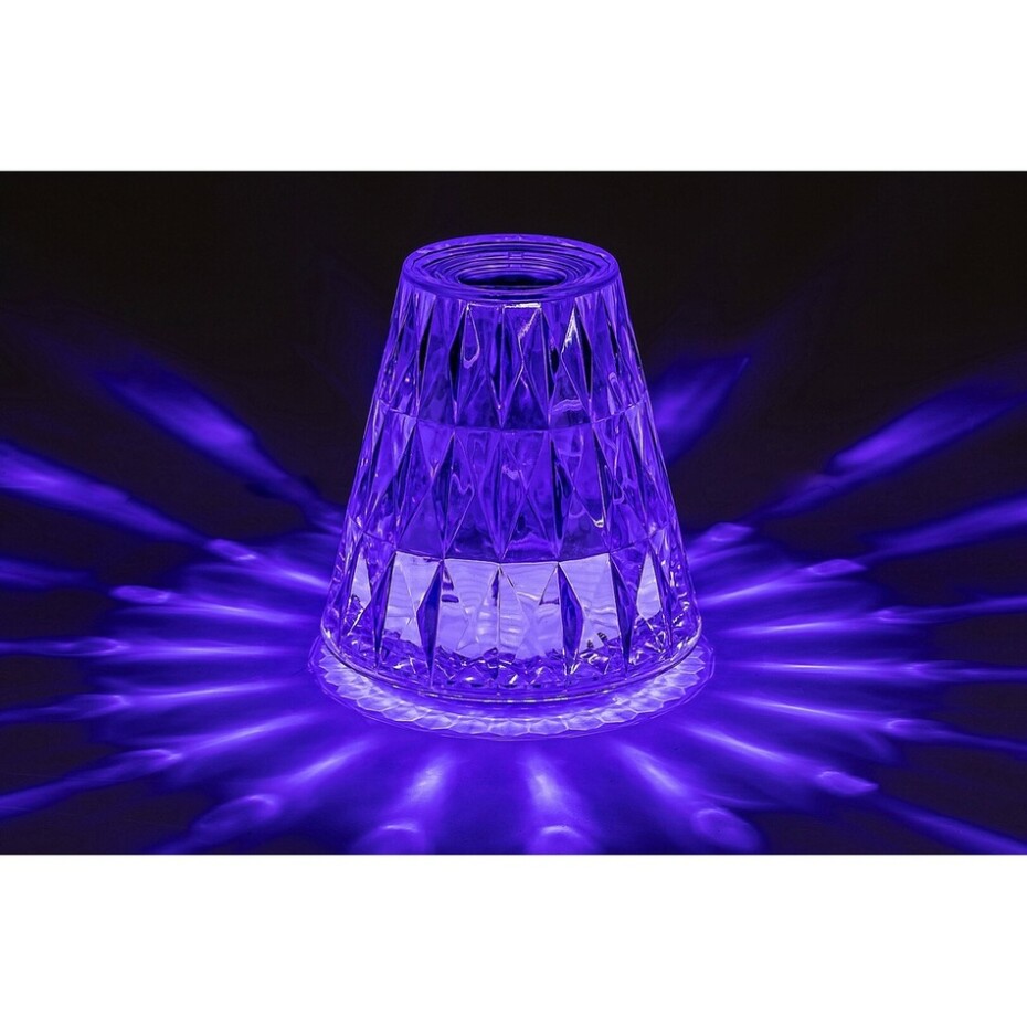 Rabalux 76004 stolní LED lampa Siggy, průhledná - main (5)