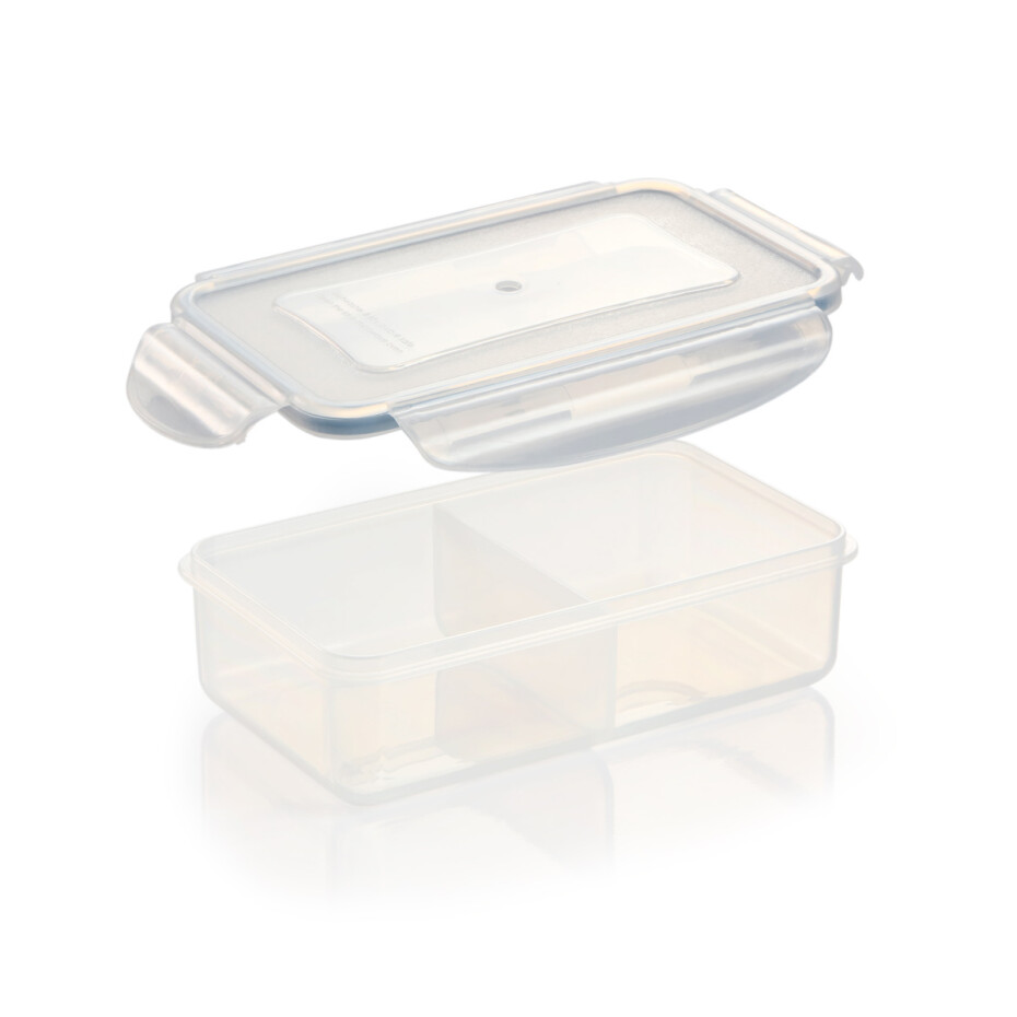 Tescoma Dělená dóza FRESHBOX 0,5 l, obdélníková - main (1)
