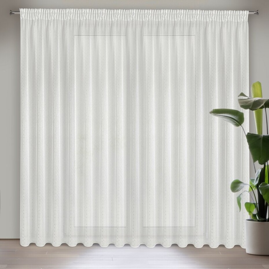 ArtFir Záclona SIBEL P | bílá 400 x 250 cm - main (0)