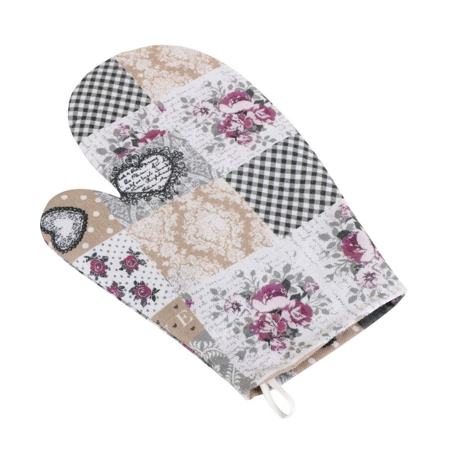 Bellatex Kuchyňská chňapka Patchwork love, 18 x 28 cm - main (0)