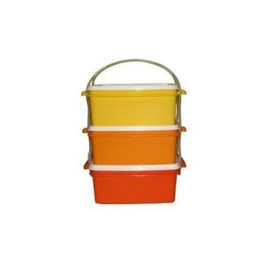 Plastový jídlonosič 3x1,4 l, 18 x 17 x 23 cm - main (2)