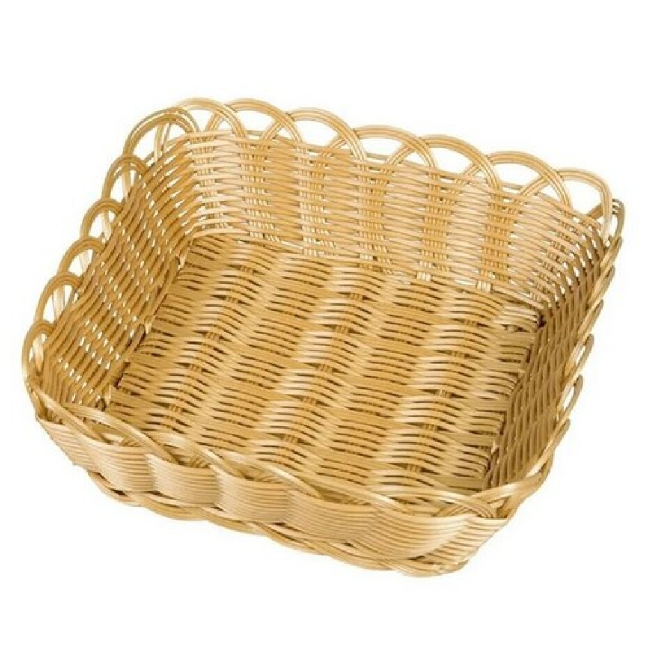 Kesper 17845 Košík na chléb a ovoce, hnědá, 29 x 29 x 9 cm - main (0)